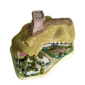 David Winter Cottages Collection  Home Guard No. 5 Handmade and Hand Painted